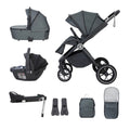 Babymore Kai Travel System Coco With Base – Forest Grey