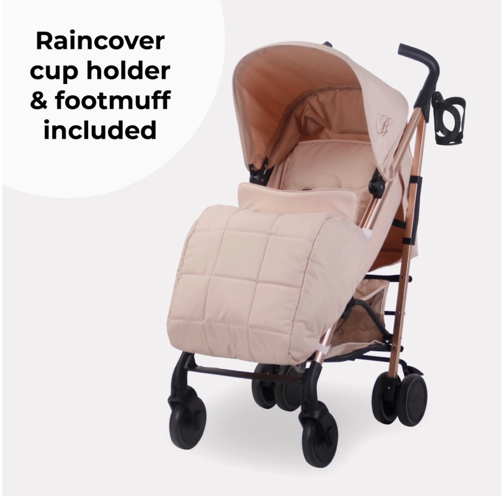 My Babiie MB51 PLUS Stroller - Rose Gold Blush (MB51ROSEBL)