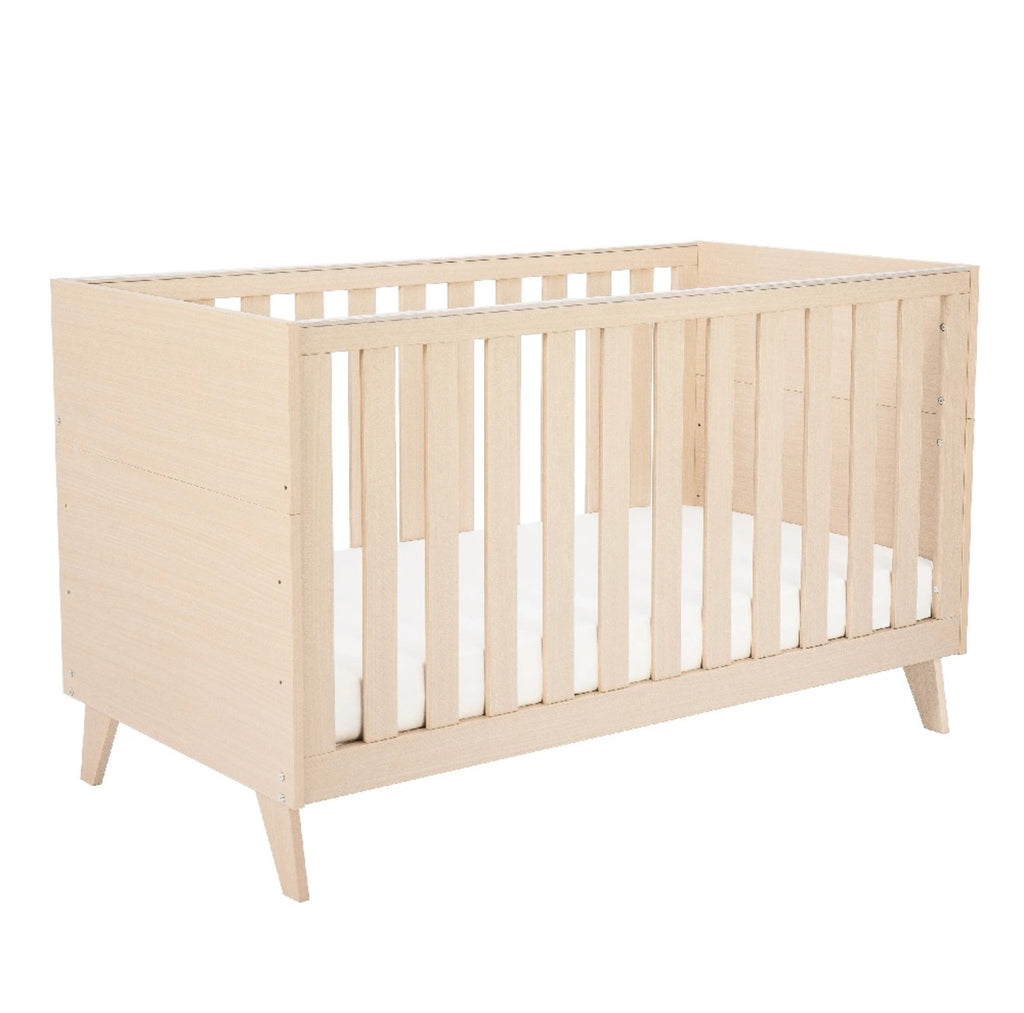 Babymore Dante Cot Bed – Natural