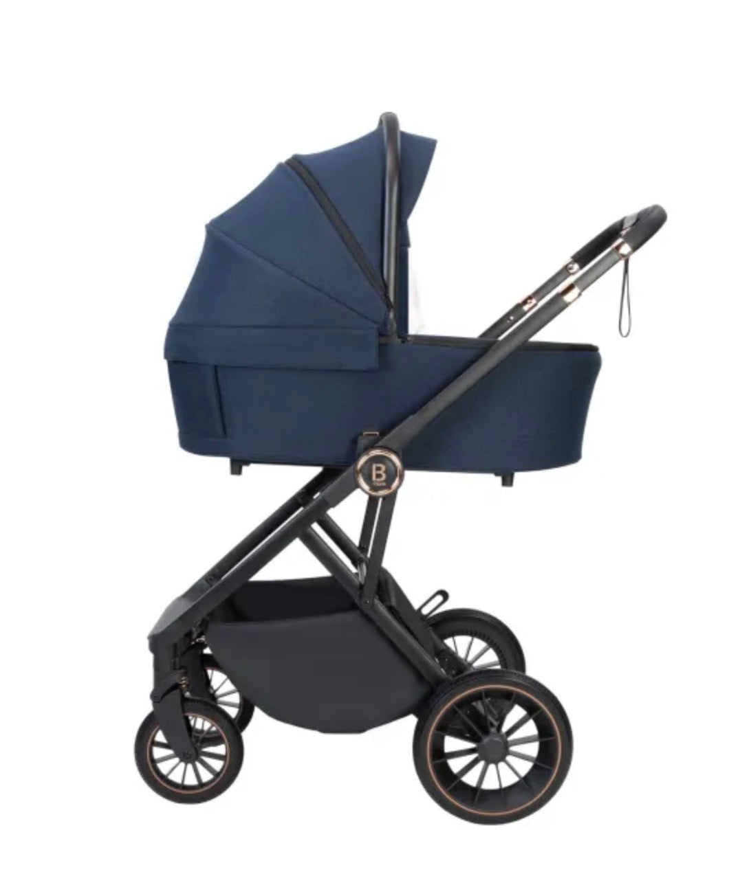 Babymore Chia Travel System Coco with Base - Midnight Blue