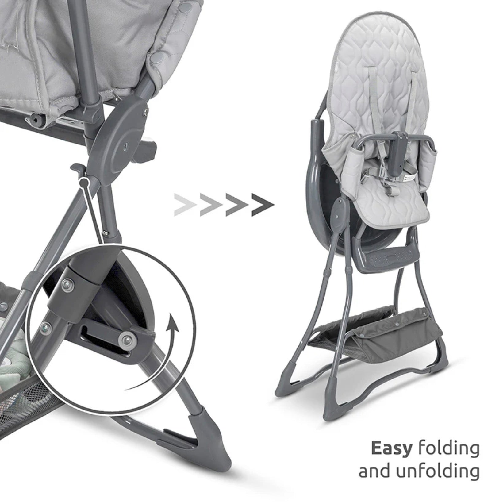 Lorelli Bonbon Compact Highchair - Beige