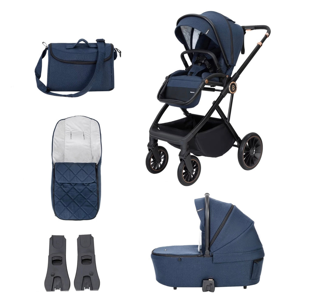 Babymore Chia Pram Pushchair – Midnight Blue