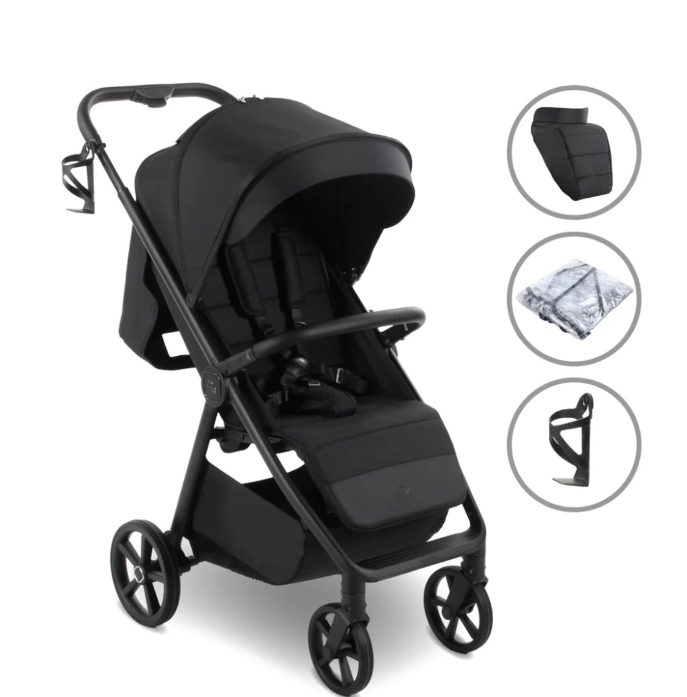 My Babiie MB170 Plus Pushchair - Black