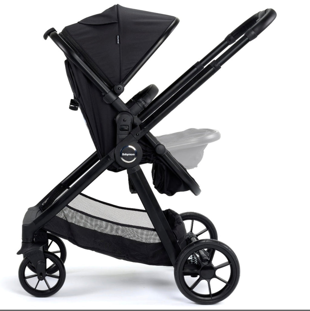 Babymore Mimi 2 in 1 Pram Pushchair – Black