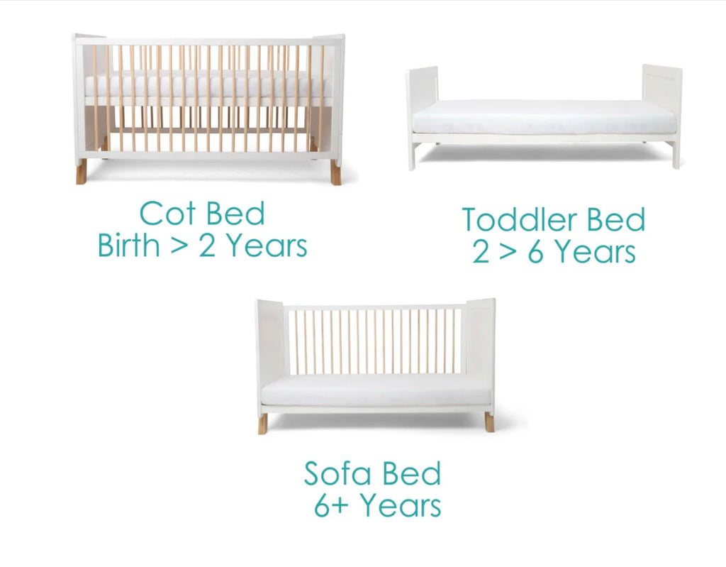 Clair De Lune Essentials Cot Bed