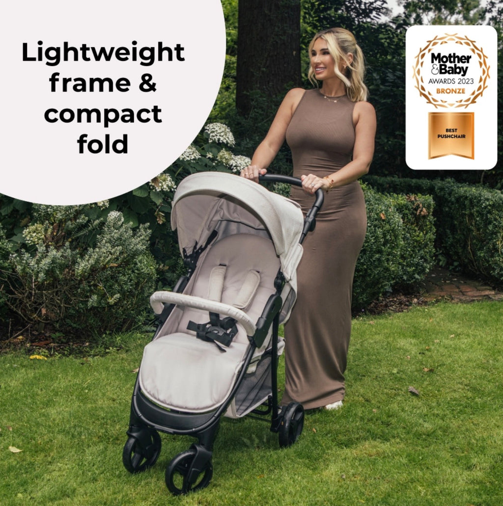 My Babiie MB30 PLUS Pushchair - Oatmeal (MB30BFBO)