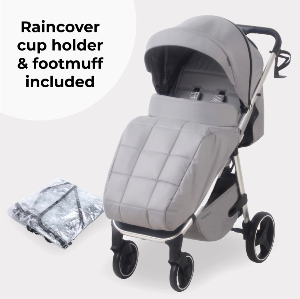 My Babiie MB160 PLUS Pushchair - Grey Tropical (MB160SFGF)