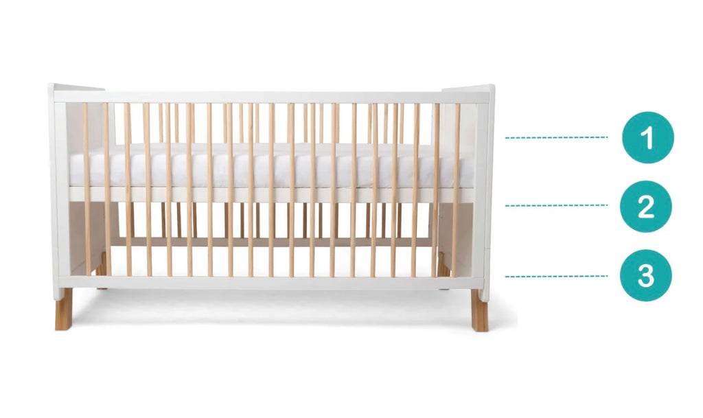 Clair De Lune Essentials Cot Bed