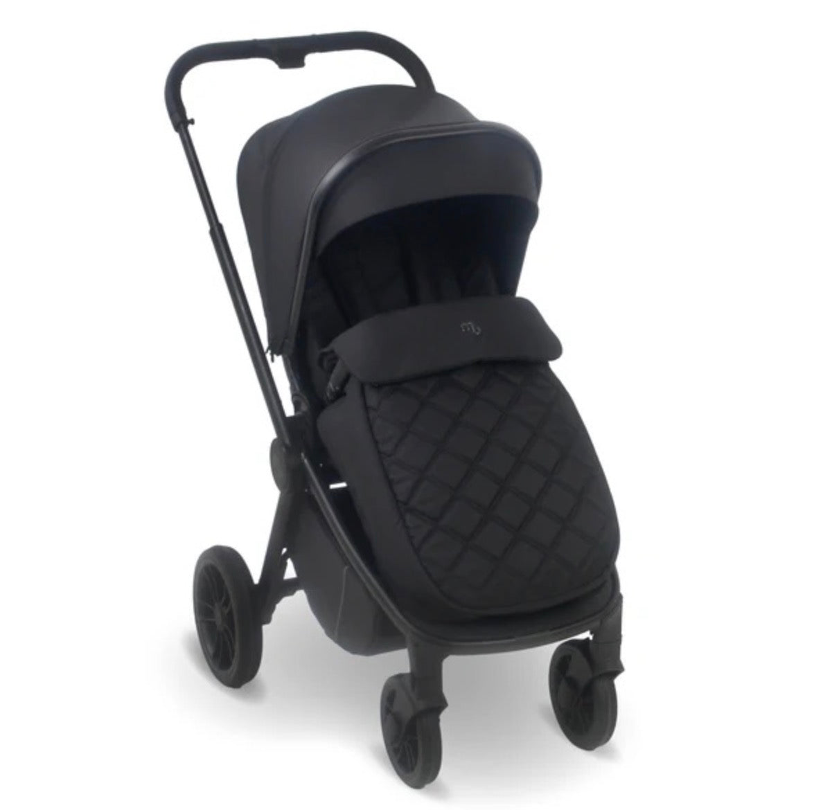 My Babiie 3-in-1 Travel System with i-Size Car Seat – Black