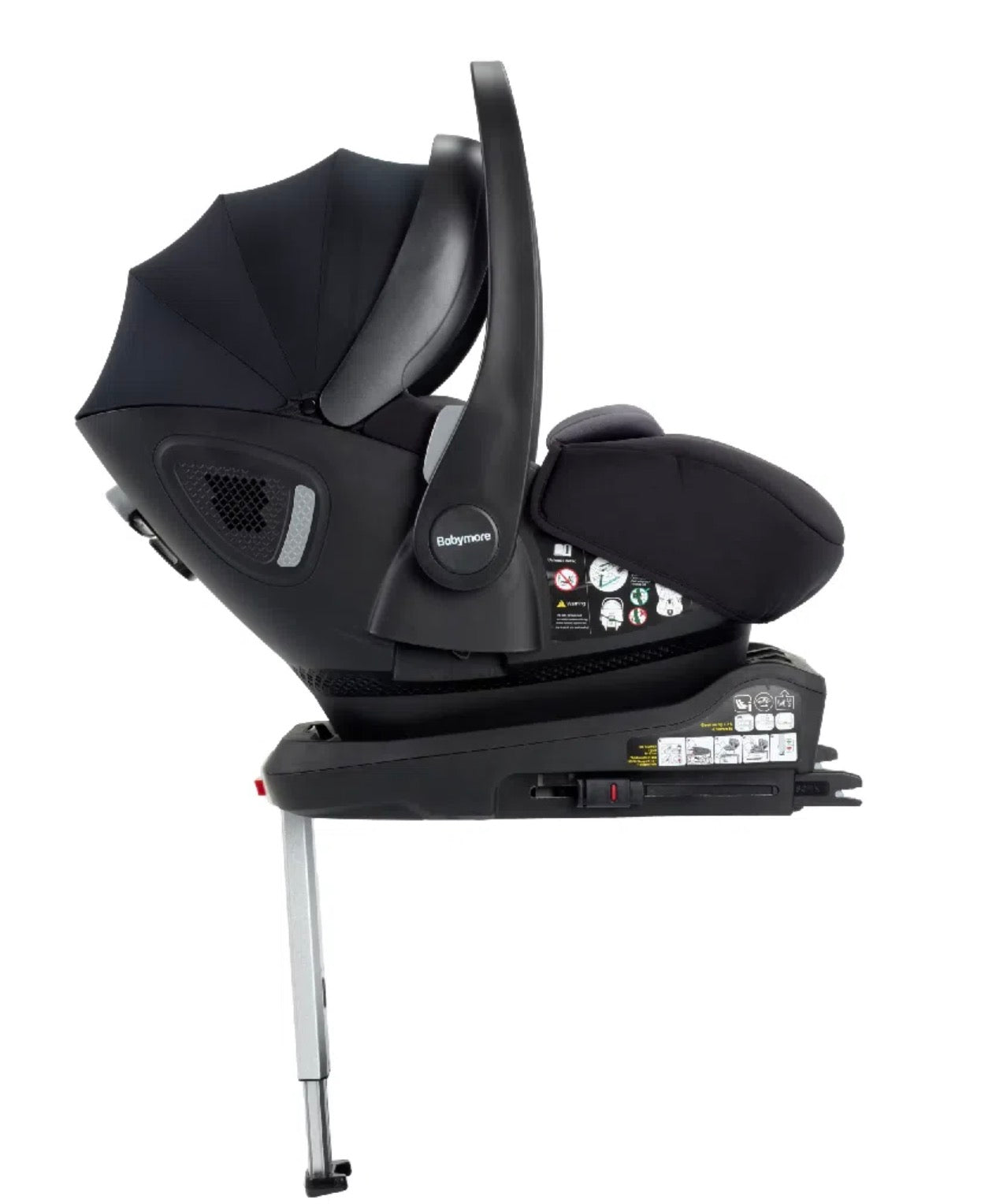 Babymore Pecan i-Size Baby Car Seat with Isofix Base
