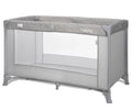 Lorelli Carina 1 Layer Travel Cot - Grey Stars