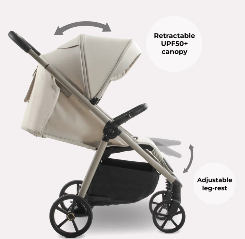 My Babiie MB170 Plus Pushchair - Ivory