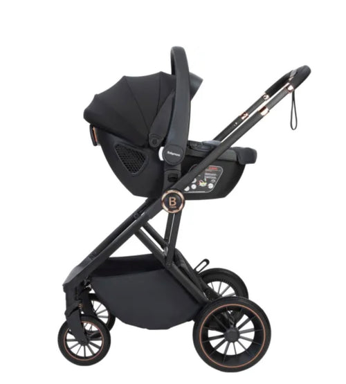 Babymore Chia Travel System Coco with Base - Midnight Blue