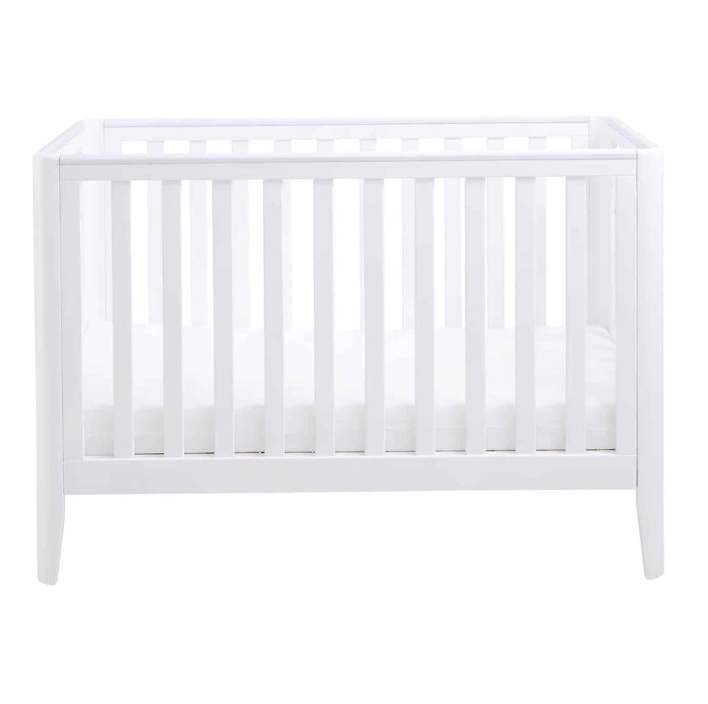 Babymore Iris Cot Bed – White