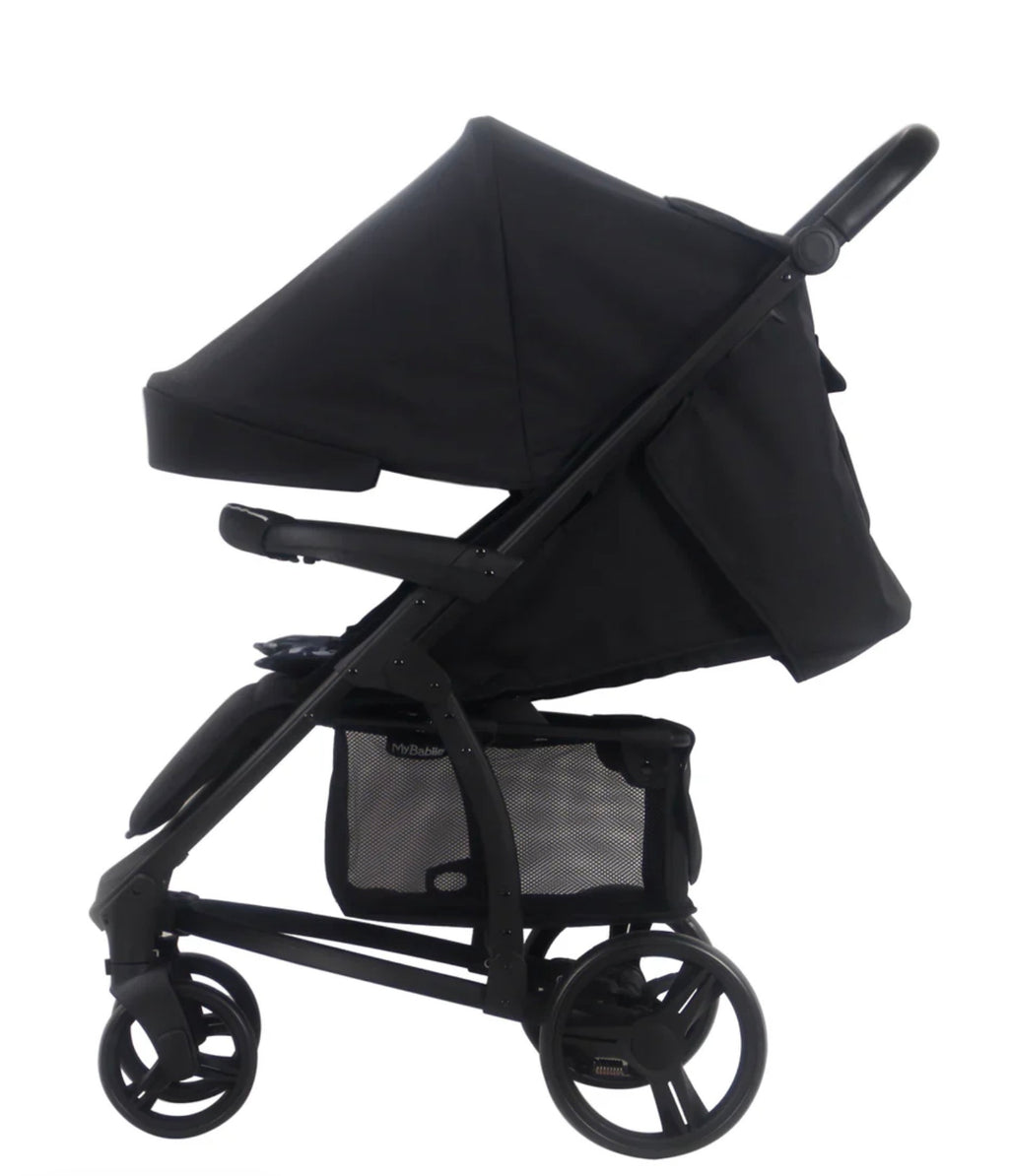 My Babiie MB200i 3-in-1 Travel System with i-Size Car Seat - Black Leopard