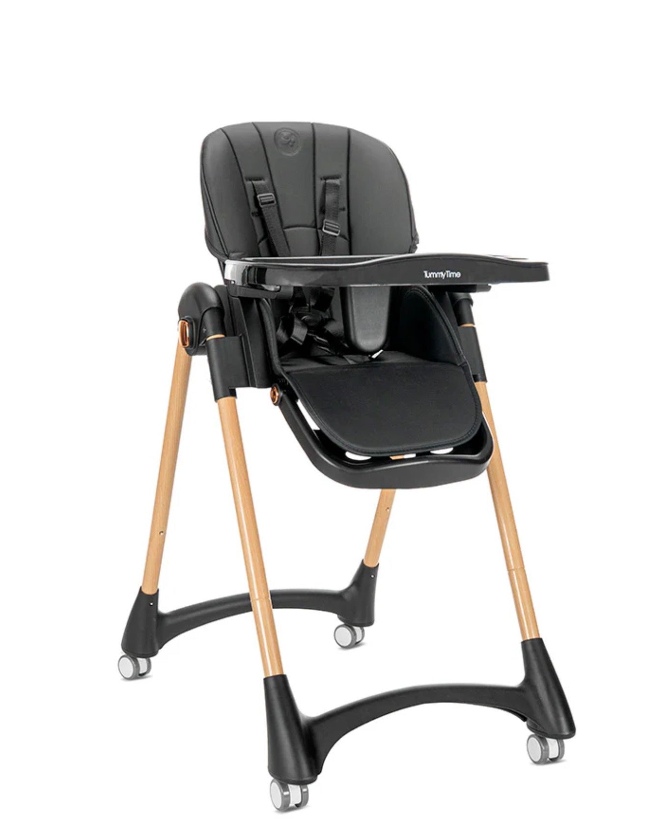 Lorelli Tummy Time Baby Highchair - Black