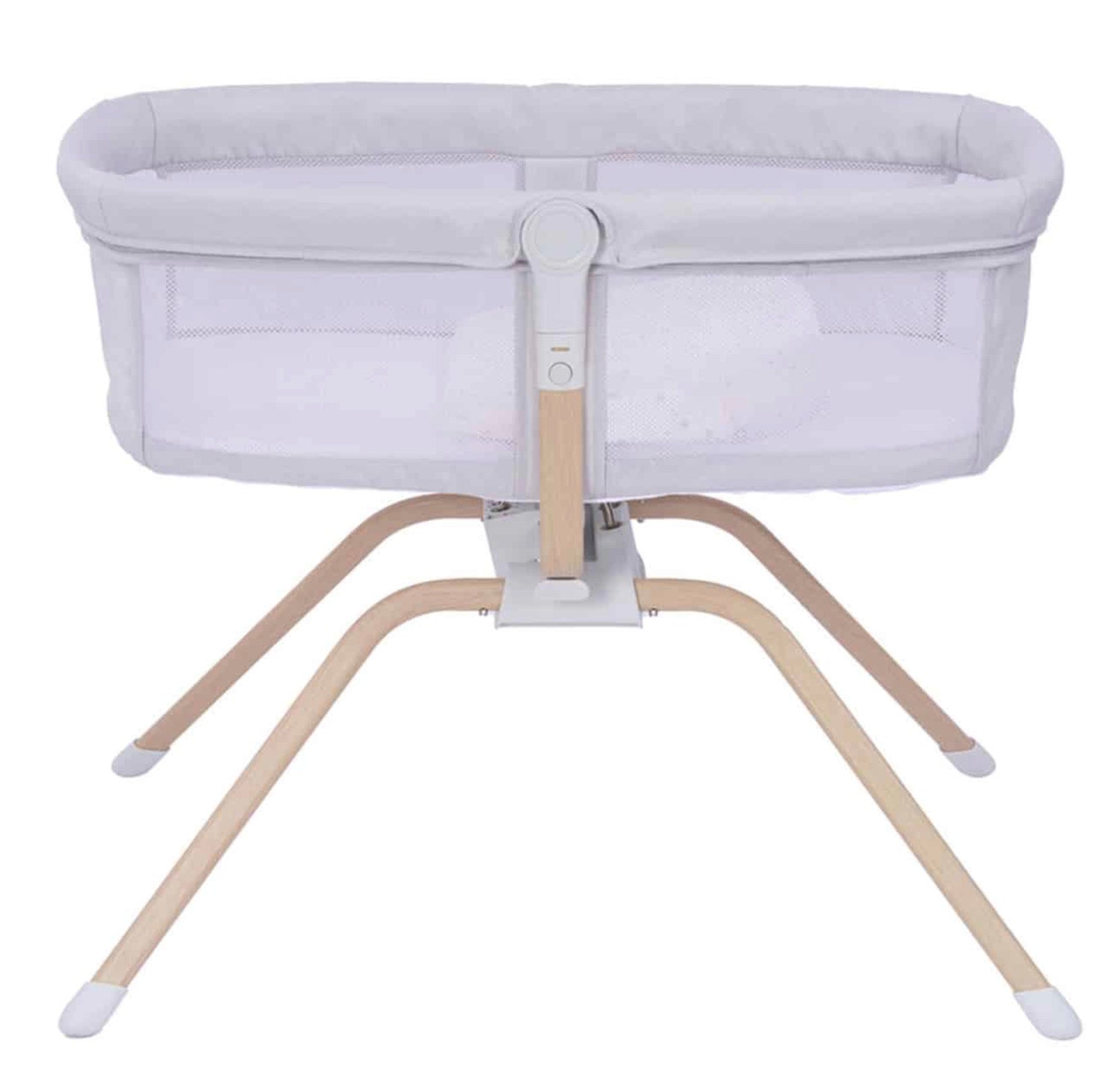 Babymore Air Motion Gliding Crib – Light Grey