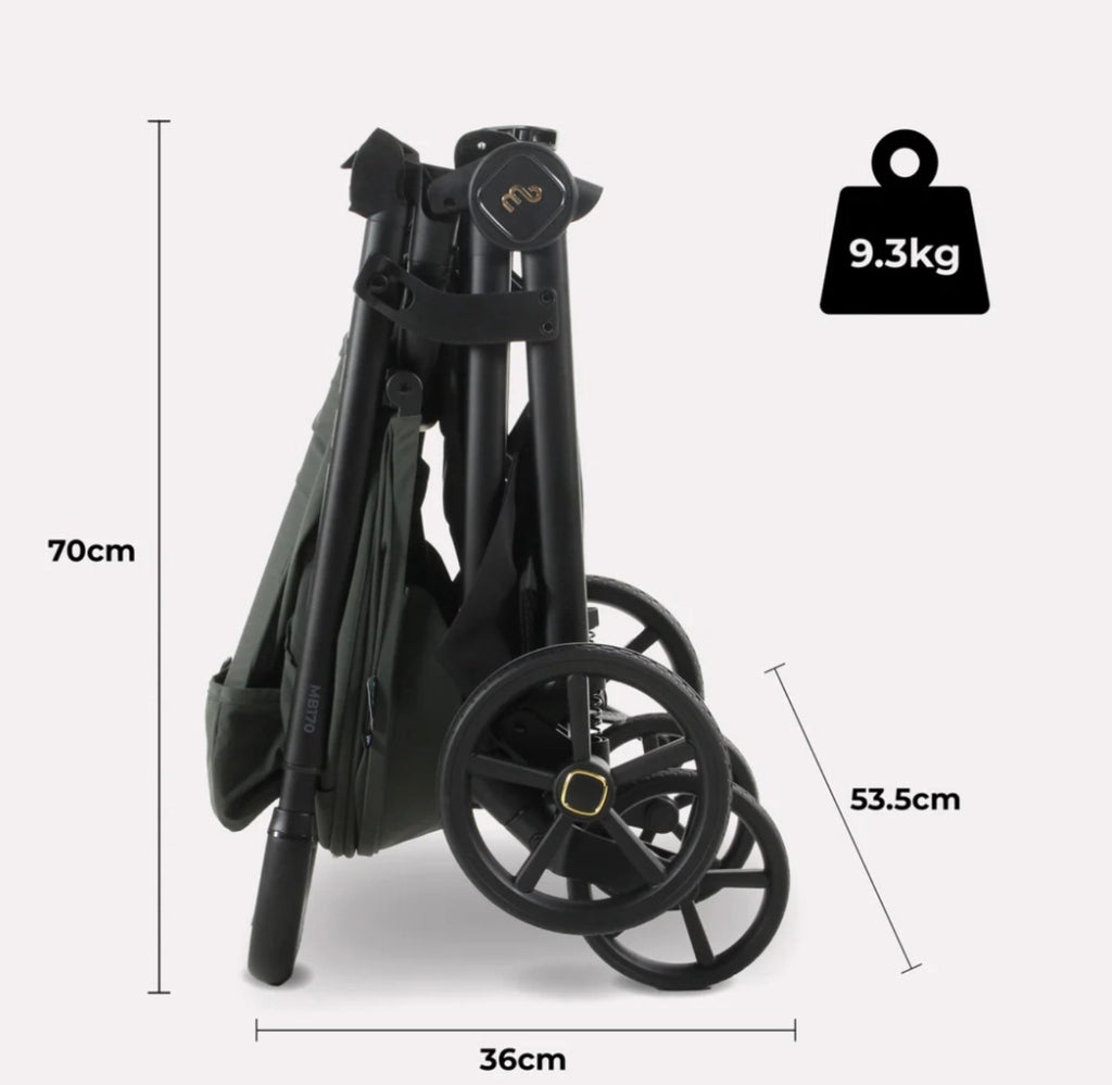 My Babiie MB170 Plus Pushchair - Green