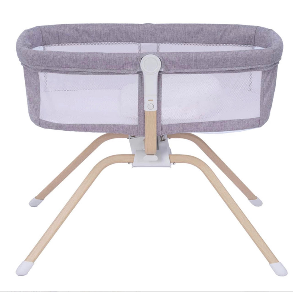 Babymore Air Motion Gliding Crib – Grey
