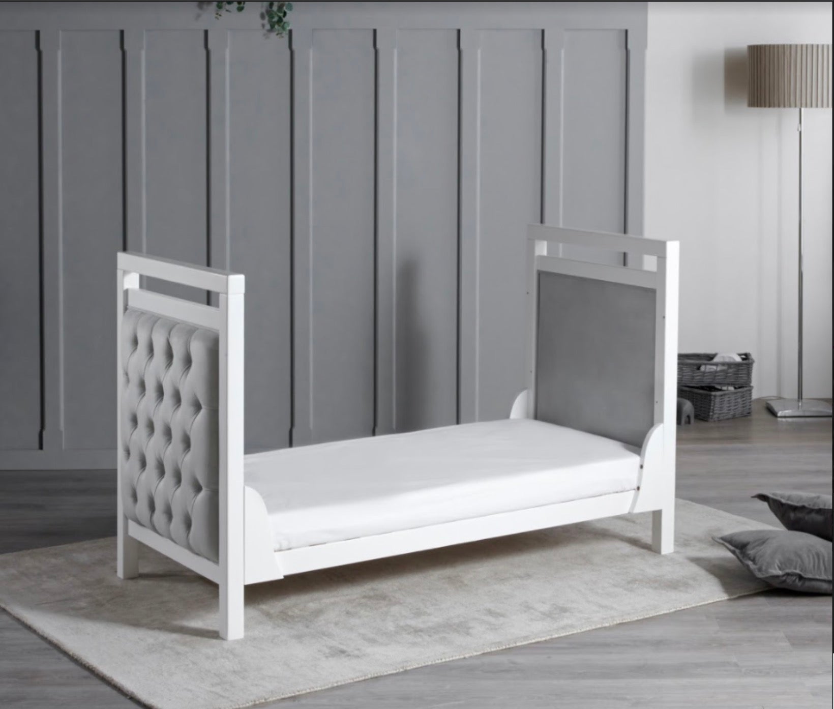 Babymore Deluxe Velvet 3 Piece Nursery Room Set