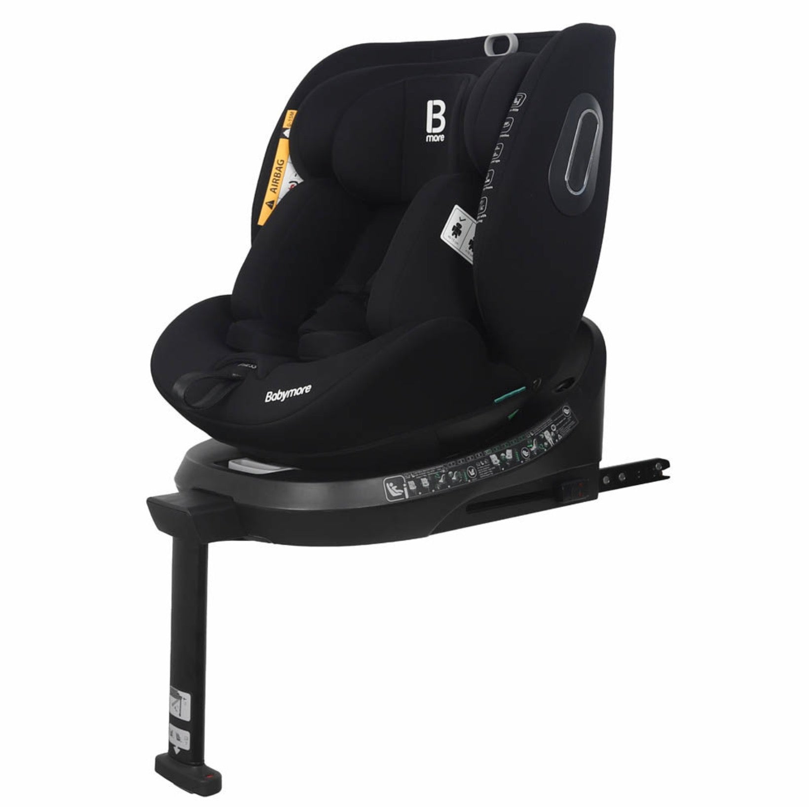 Babymore Shea 360 i-Size Every Stage Car Seat – Black