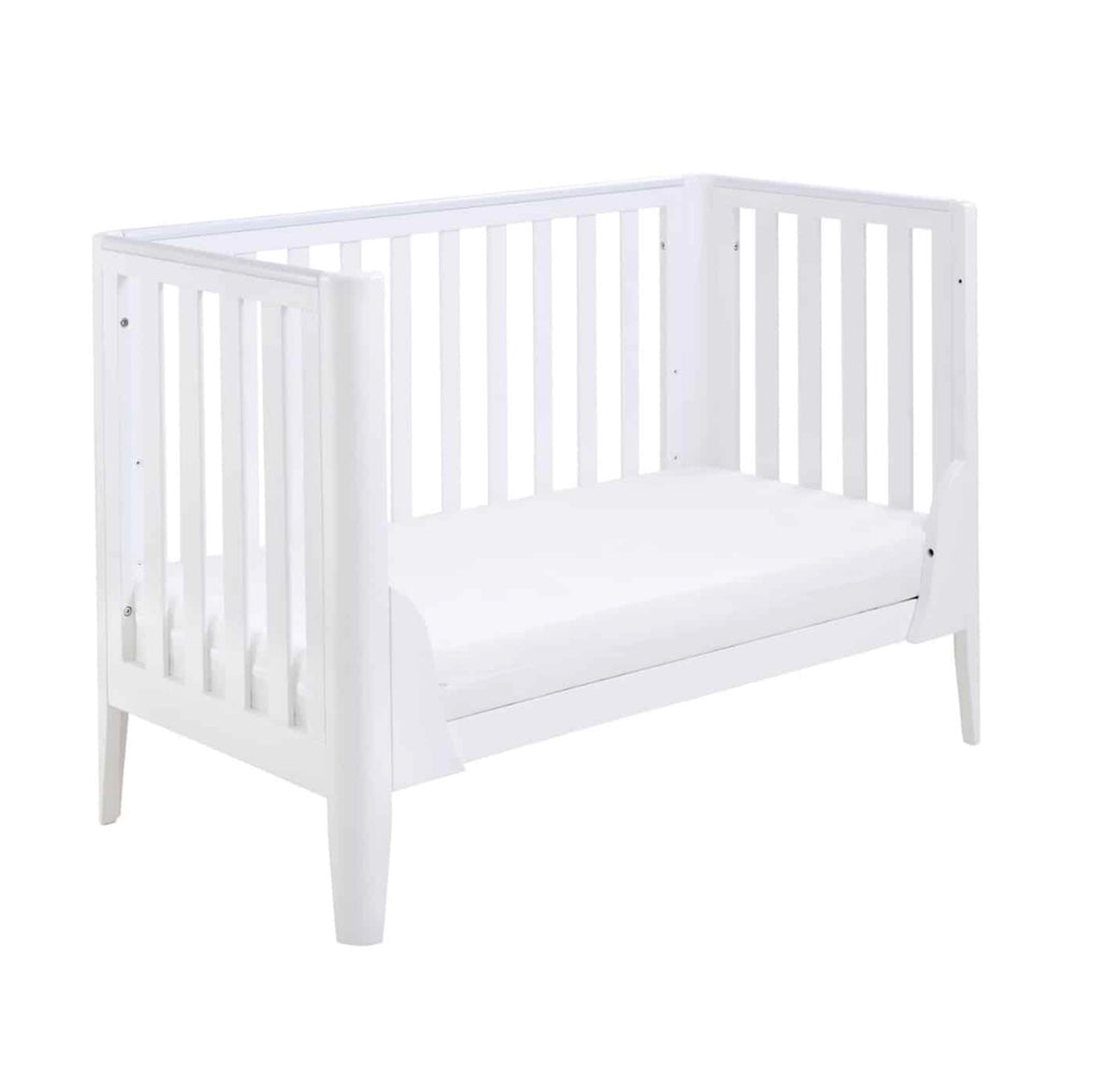 Babymore Iris Cot Bed – White