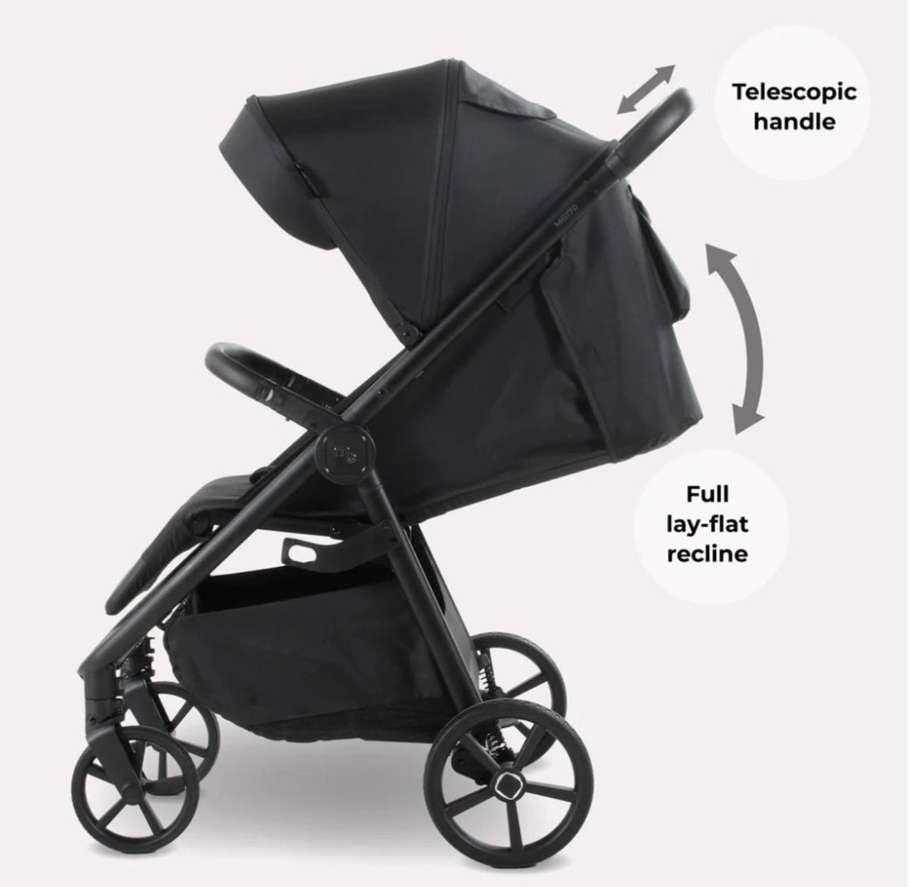My Babiie MB170 Plus Pushchair - Black