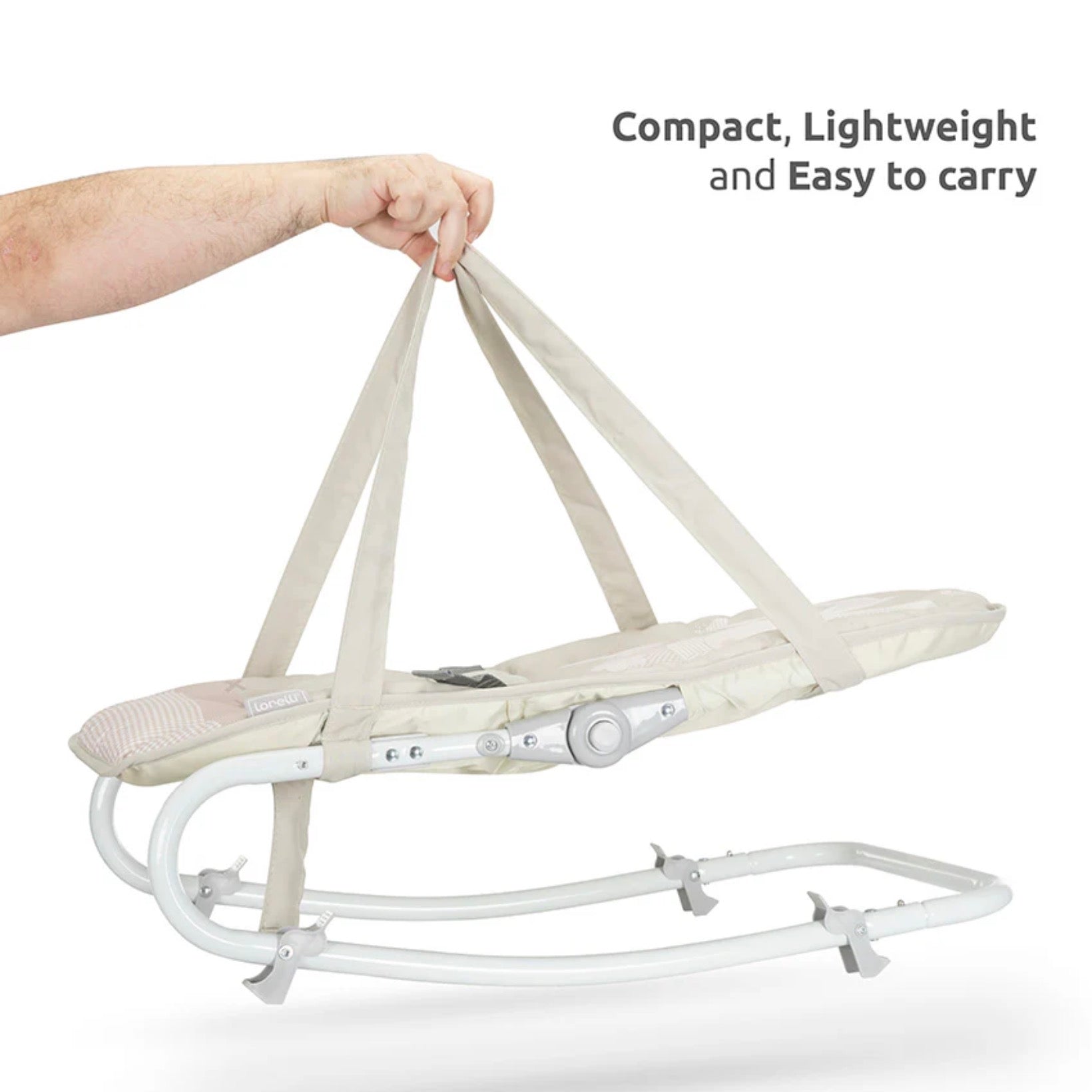 Lorelli Eliza Baby Rocker - Green Train