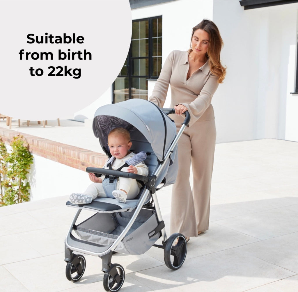 My Babiie MB160 PLUS Pushchair - Grey Tropical (MB160SFGF)