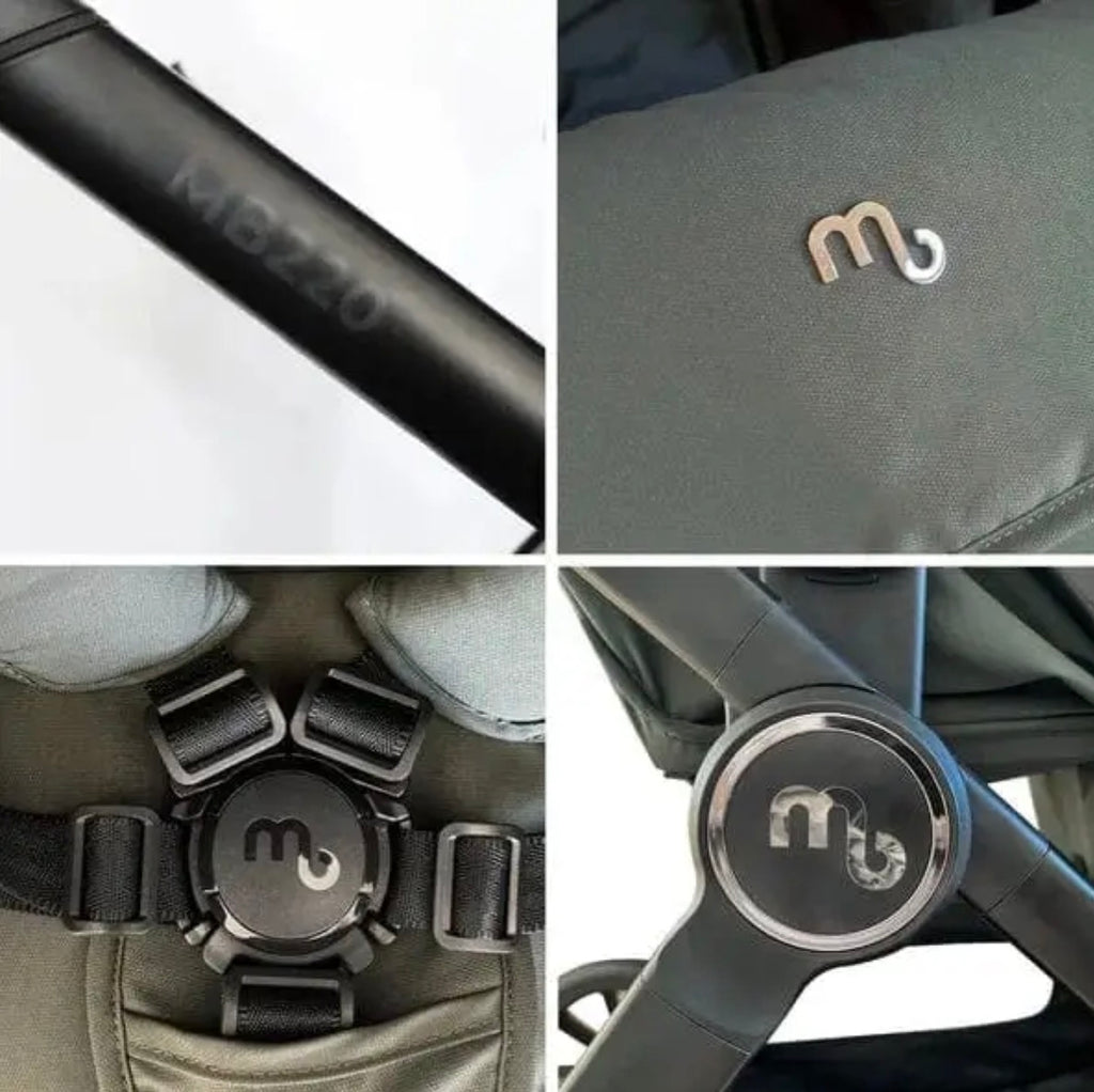 My Babiie MB220 2-in-1 Pramette – Forest Green