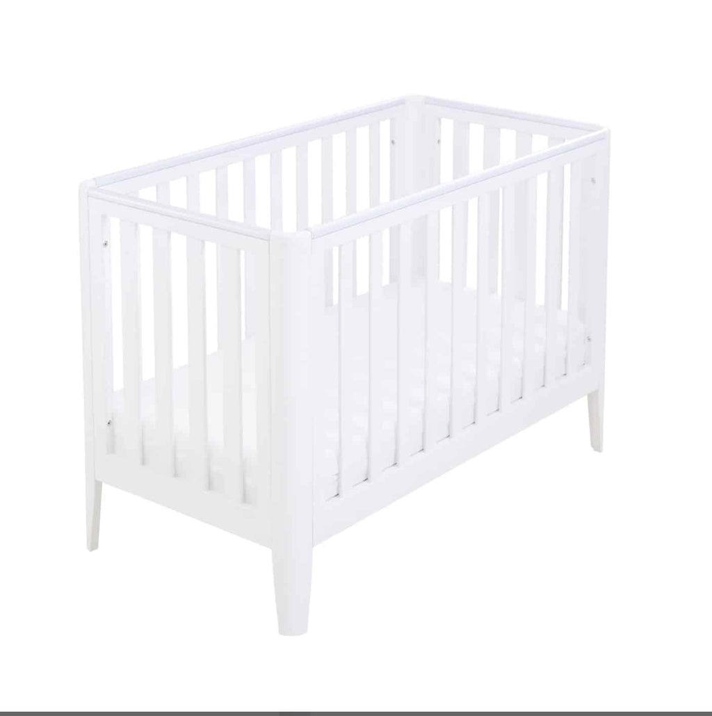 Babymore Iris Cot Bed – White